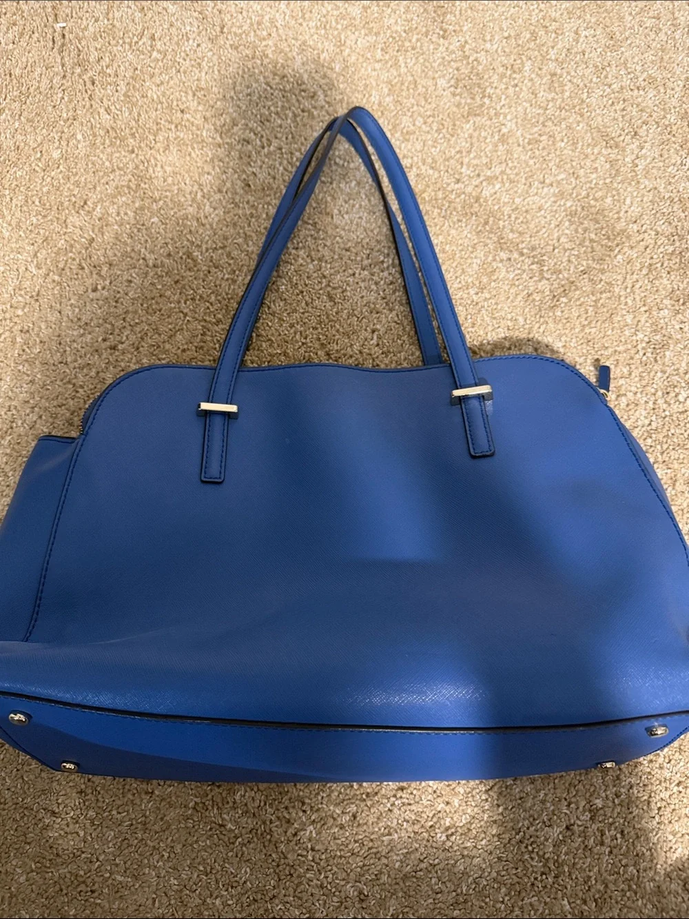 kate spade Bright Blue Leather Satchel